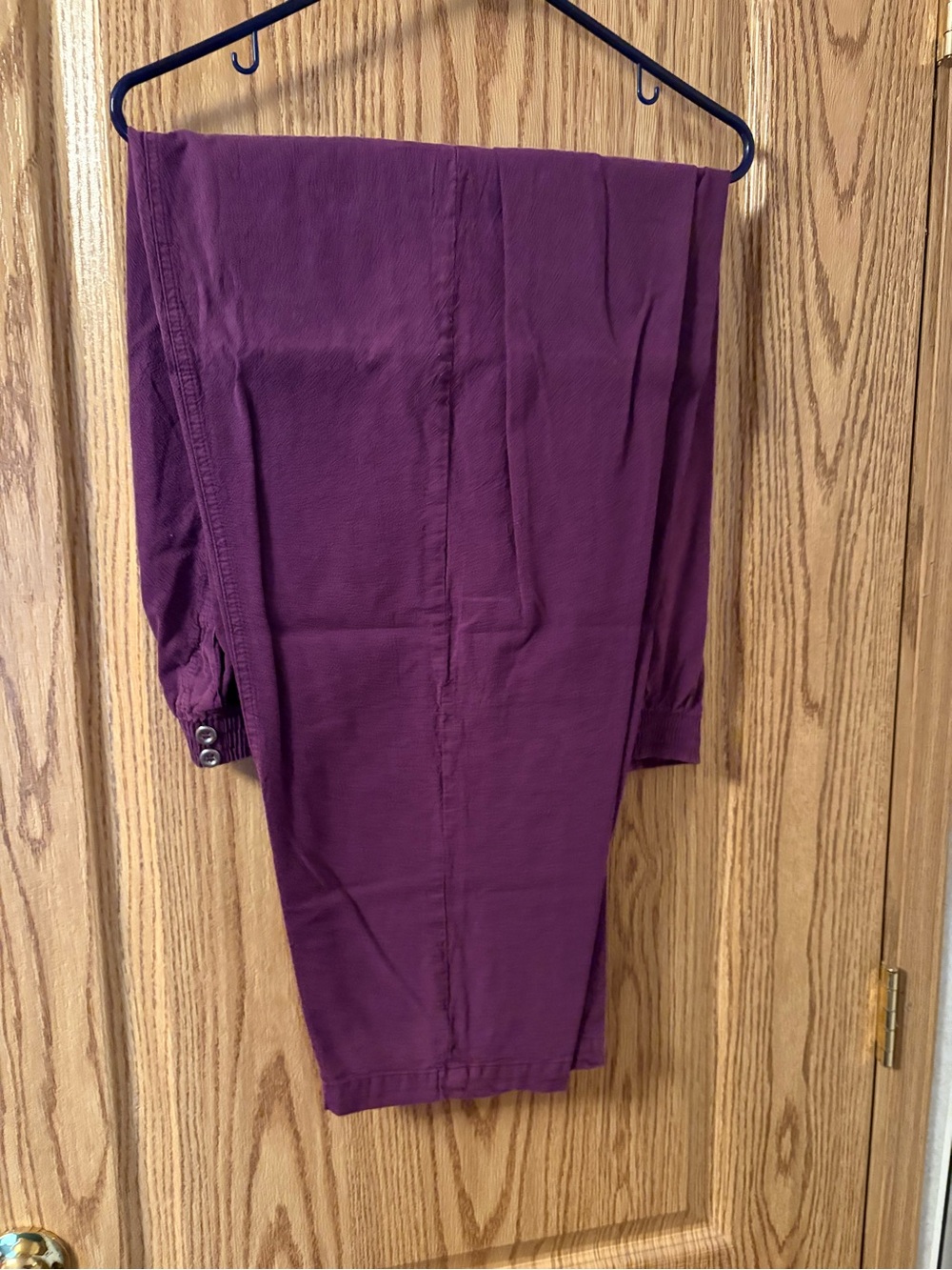 Fashion Bug Plum Cotton Pants size 18/20